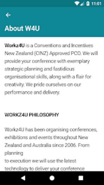 Workz4U Conference Management