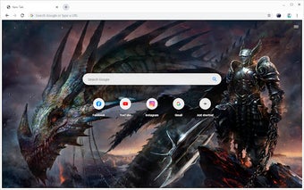 Fantasy Dragon Warrior Wallpapers New Tab