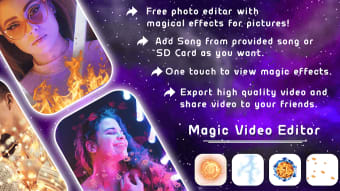 Magic Video Editor  Effects