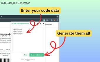 Bulk Barcode Generator