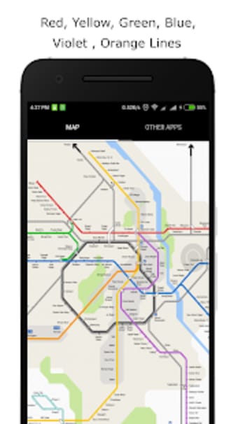 Delhi metro map new 2017