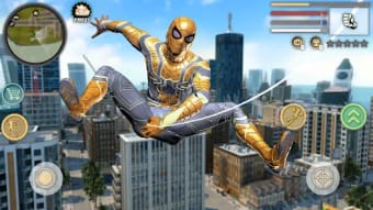 City Gangster Rope Hero Spider