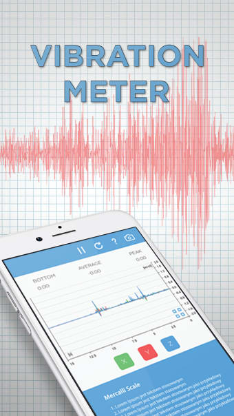 Vibration Meter seismograph