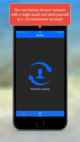 Simple Backup Contacts