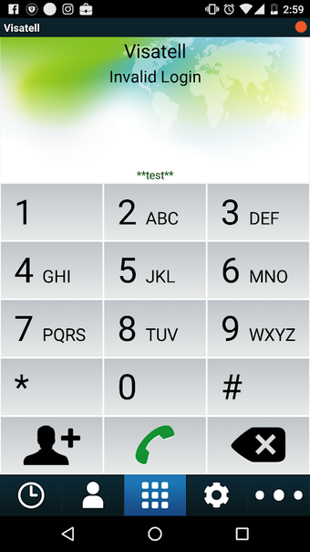 Visatell dialer