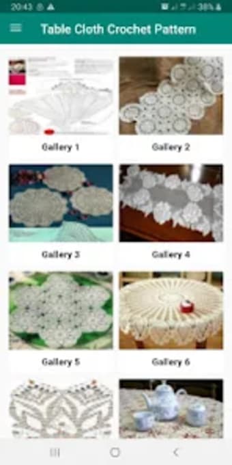 Tablecloth Crochet Pattern