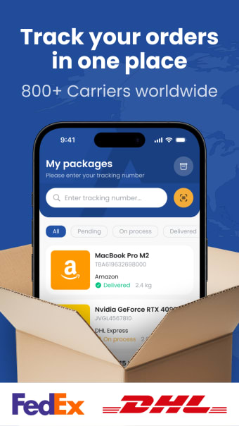 1 Parcel Tracking - Delivery