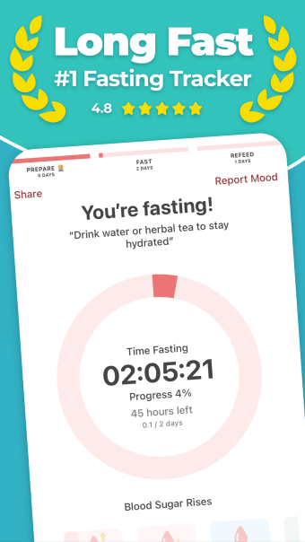 Fasting Tracker for long fast
