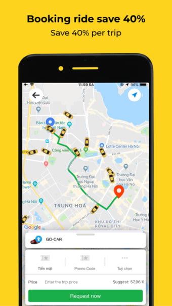 MyTaxi - Ride-hailing app