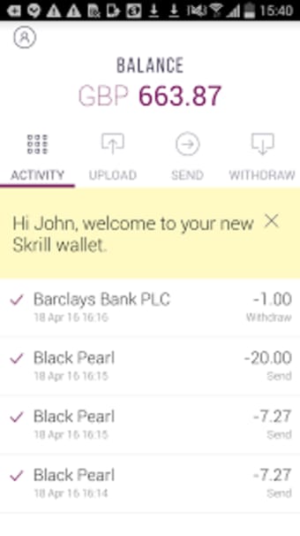 Skrill - Pay and spend money online