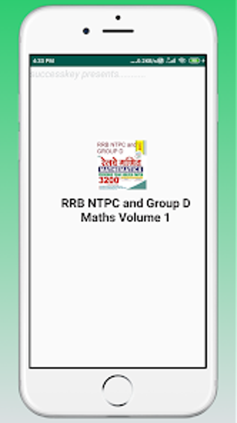 RRB GROUP D Mathematics Volume