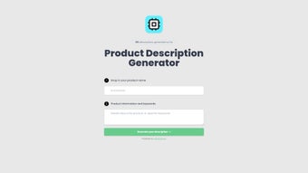 Product Description Generator by AIDirectories