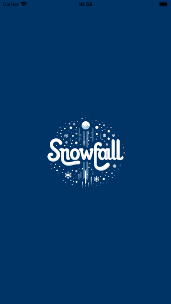 SnowFall Word Game