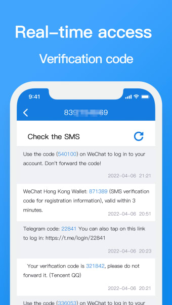 SMS 2Number - Cloud Message