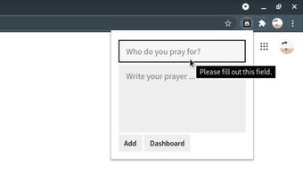 Prayers Extension