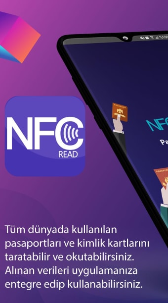 NFC Read - Pasaport  Kimlik K