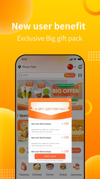 E-GetS : Food  Drink Delivery