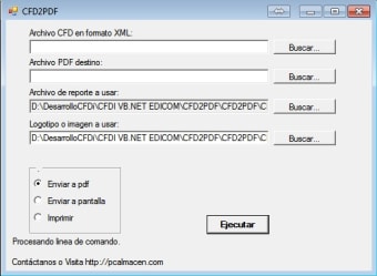 Convertidor XML a PDF CFDi