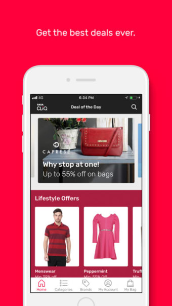 Tata CLiQ Online Shopping App