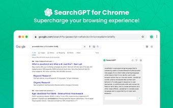 SearchGPT for Chrome