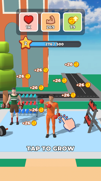 Gym Workout Hero: Idle Clicker