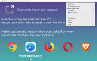 Open Link Pro - Browser Picker