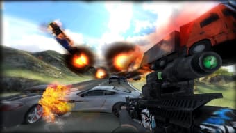 Traffic Ops 3D Shooter - Sniper car destruction