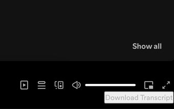 Spotify Podcast Transcrip Downloader