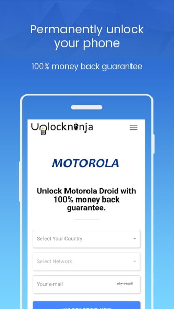 Unlock Motorola Phone - Unlockninja.com