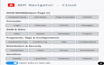 AEM Navigator Cloud