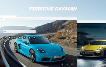 Porsche Cayman HD Wallpapers New Tab