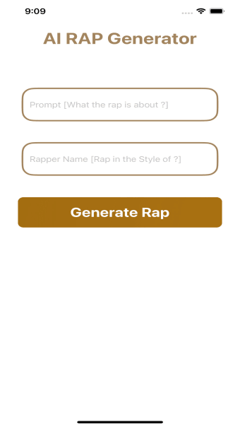 AI Rap Generator