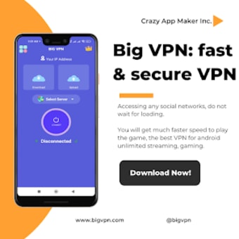 Big VPN: fast  secure VPN