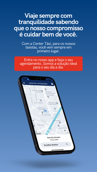 Center Táxi - App Passageiro