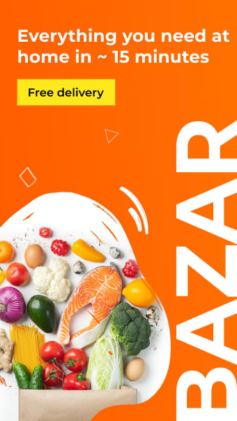 Bazar - grocery delivery