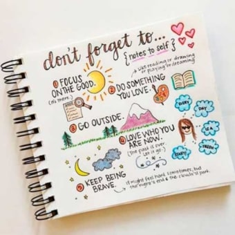 Personal diary design ideas