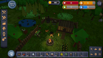 Forest Survival Mindcraft Game