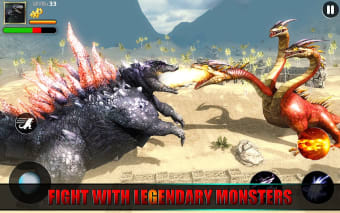 Wild Giant Monster VS Dinosaur