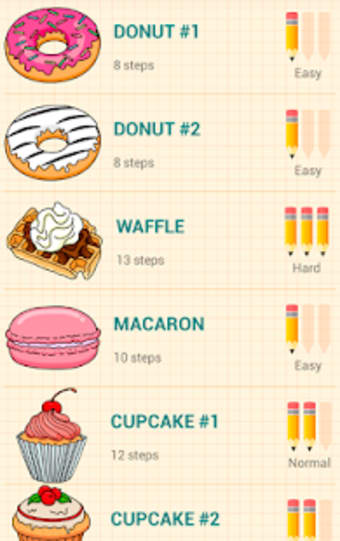 How to Draw Desserts