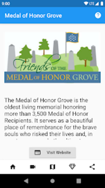 Medal of Honor Grove