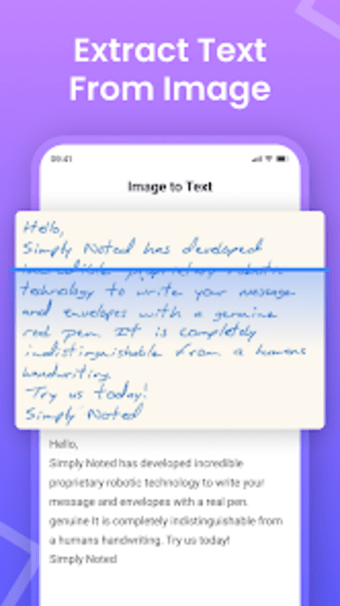 Photo to Text Scanner App