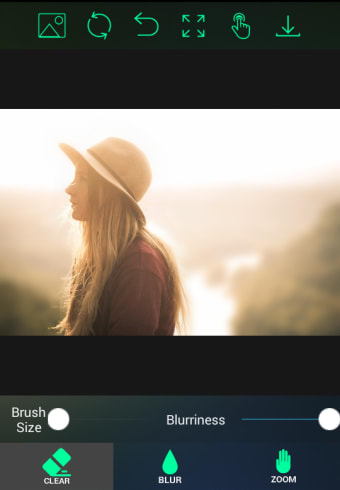 Blur Image Background Editor