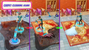 Carpet Cleaning: ASMR Washing
