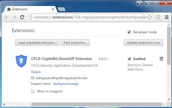 CFCA CryptoKit.ShanxiUP Extension