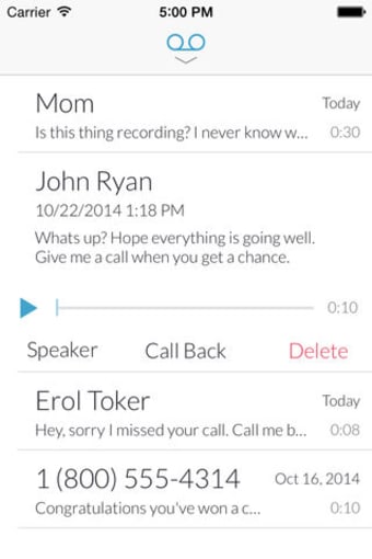 Truly Voicemail