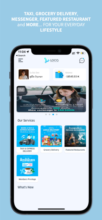 LOCA - Lao taxi ride Hailing and many more...