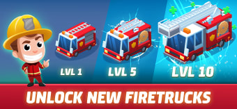 Idle Firefighter Tycoon - Fire Emergency Manager