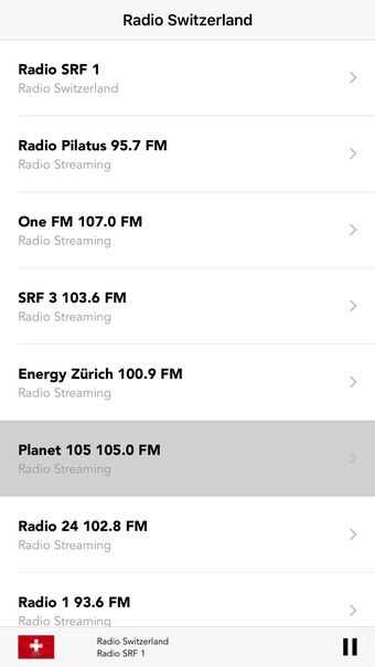 Radio Switzerland LIVE stream : Radios Swiss Pop