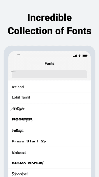 Fire Fonts  Fonts for iPhones