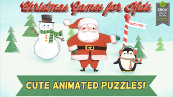 Kids Christmas Games: Puzzles